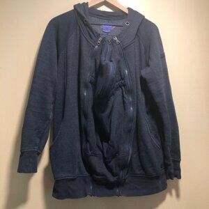 Seraphine 3 in 1 Maternity Hoodie Sweatshirt size medium color Navy